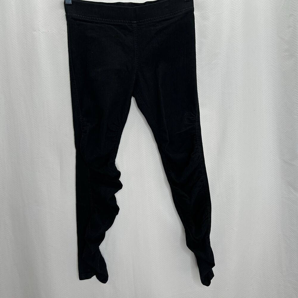 Prairie Underground black jeggings small pull on lagenlook cropped